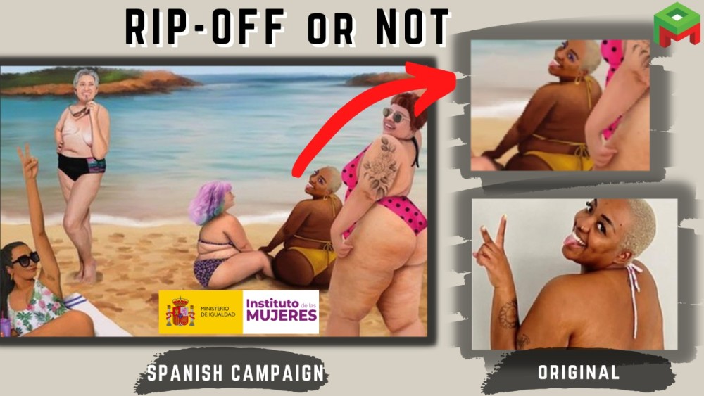 Spanish beach body campaign used a model’s image without her consent https://t.co/Bmnpr5Qts0 https://t.co/SpxEGaHJEH
