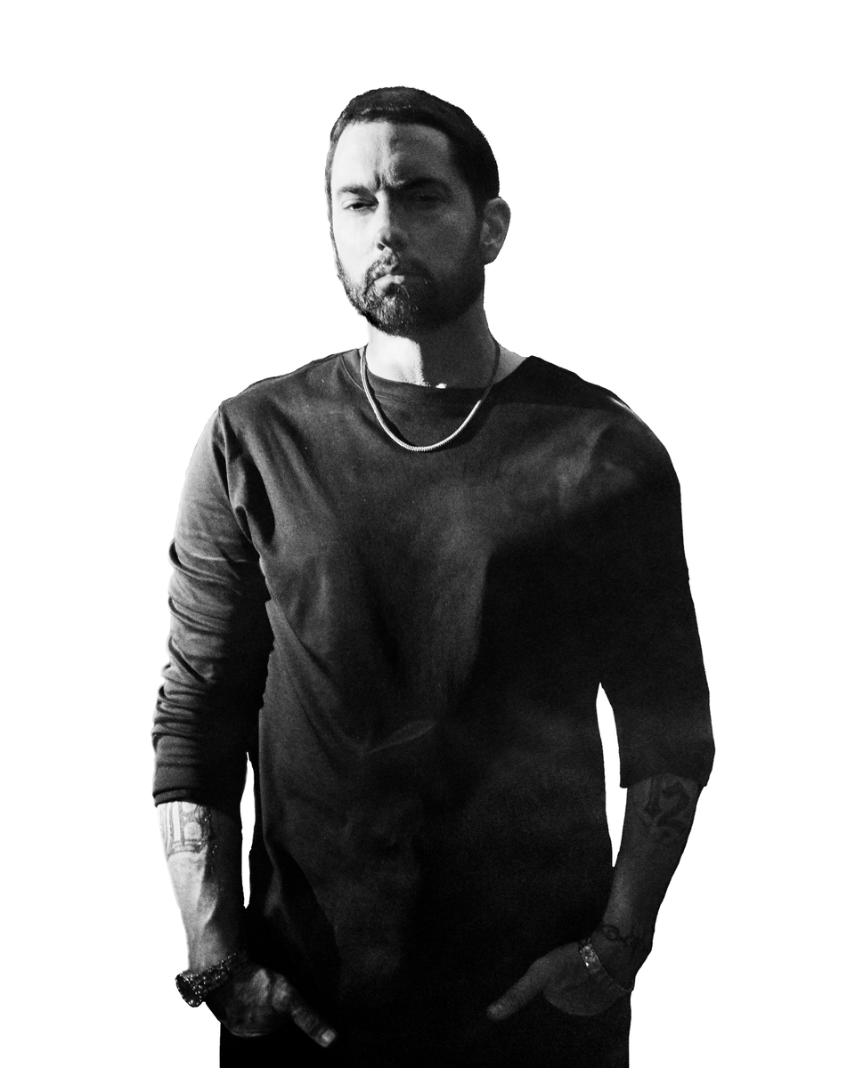 Spotify's tweet photo. Eminem is back with #CurtainCall2 featuring a never before heard 50 Cent collab produced by Dr. Dre 🤯 https://t.co/SRG4jE5Zar https://t.co/DNTrC87td6