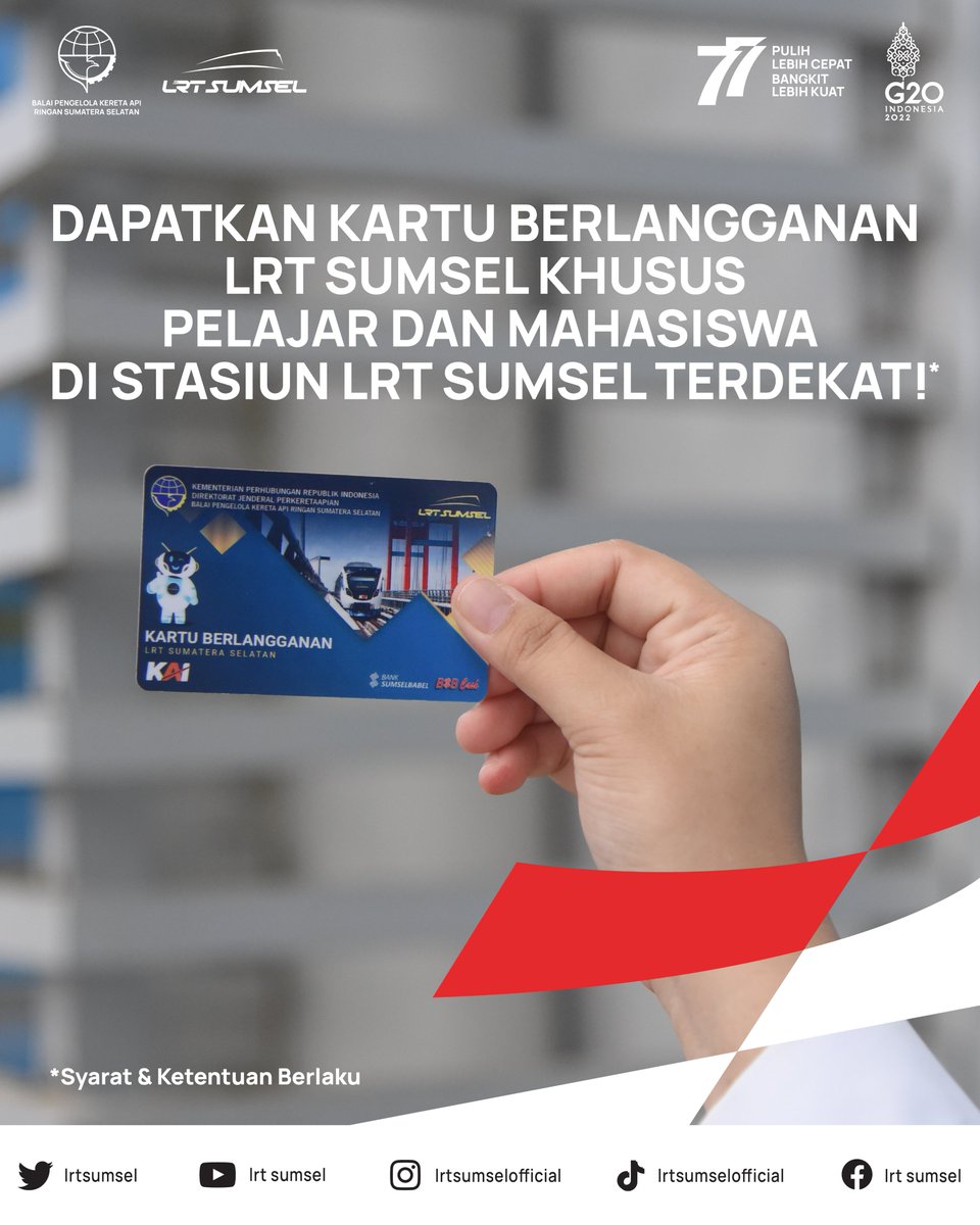 LRT Sumsel Official tweet media