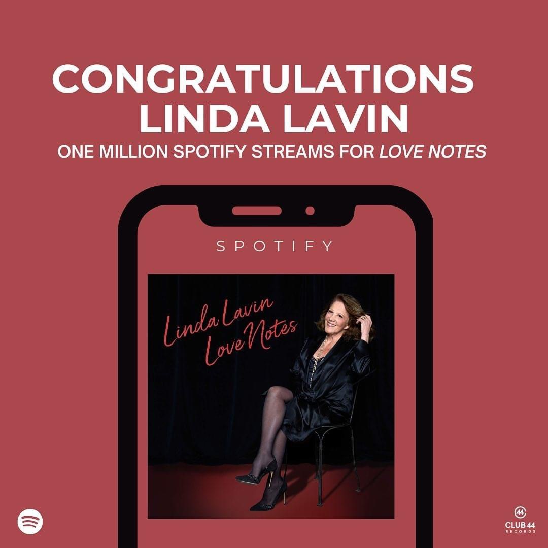 waynehaunmusic's tweet photo. HUGE congrats to @Linda_Lavin for this landmark accomplishment. @spotify @Club44Records https://t.co/HVenC2EeX3