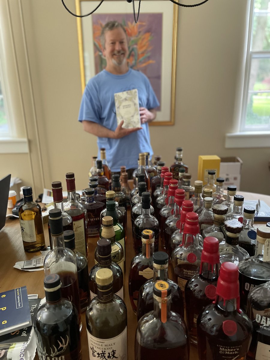 As you can see (sorta) our new OUP book Emergence In Context is finally real--purchase it on Amazon UK. The blurry pic is best explained by the fact that I had been sampling from that sea of whisky in front of Robert Bishop. How does whisky relate to emergence? Read the preface.