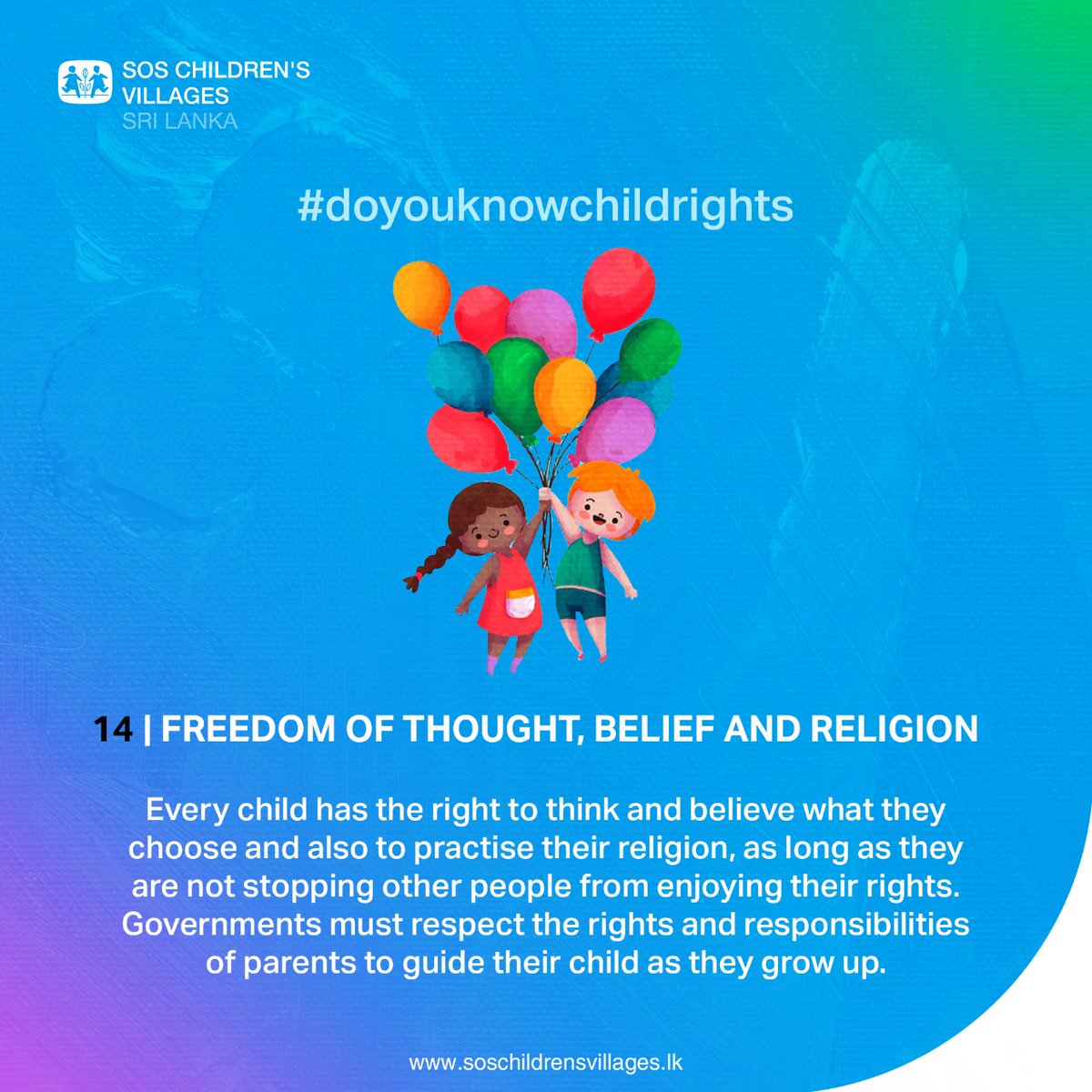 soscvsrilanka's tweet photo. Freedom of Thought, Belief and Religion🙋‍♀️‍🌍

#DoYouKnow  #childrights  

https://t.co/04S576fxle
#soscvsl #donate #childcare #childrensdevelopment  #children #donations #supportchildren #helpchildren #donation #ingo #ngo #donateforlove❤️ https://t.co/xB8BXX9FEN