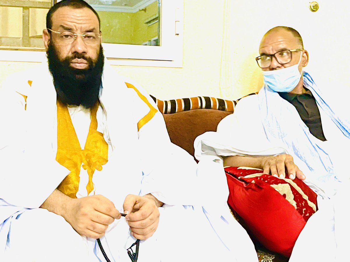 CheikhWahou's tweet photo. في وفد كبير من أسرة مشايخنا أسرة آل الشيخ سيديّ دوحة العلم والفضل والصلاح، وبعض من جماعة فصائل أولاد أبييري وجمع غفير
 من المريدين والمحبين، وقد استُقبلنا بحفاوة بالغة وإكرام منقطع النظير. https://t.co/zwn76W45il