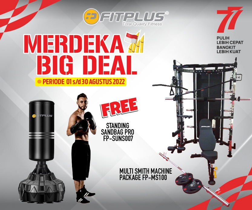 FitplusIdn's tweet photo. PROMO SPESIAL MERDEKA!
Jangan sampai ketinggalan yaah

Info lebih lanjut DM atau tap link in bio
cek link kami https://t.co/pls2sXzt4o

#fitplus #merdeka #17agustus #multismithmachine #samsak #promo https://t.co/9CDwXdVQVm