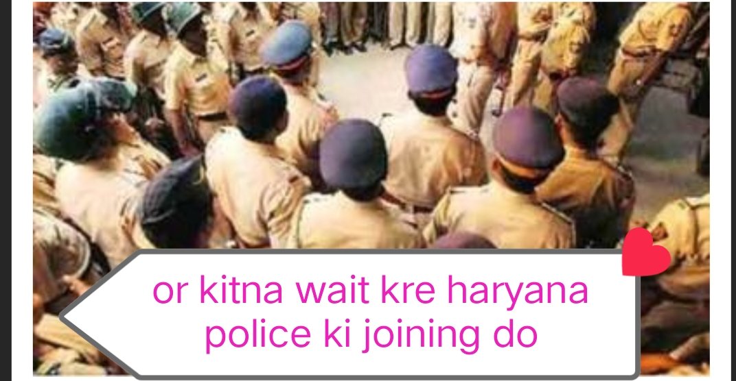 Vikasdhman12's tweet photo. #haryana_constable_joining_do

@cmohry
@mlkhattar
@DGPHaryana
हरियाणा पुलिस के कंडीडेट मानसिक तनाव के हुए शिकार, आवाज सुनो हरियाणा सरकार https://t.co/VeRQbYo0tJ