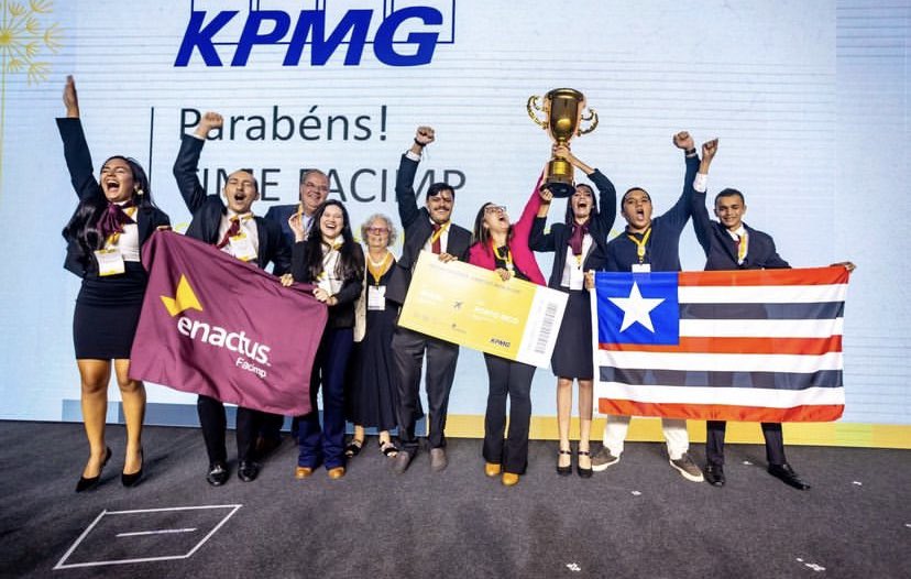 Congratulations to the @enactusbrazil National Champion, ENCATUS FACIMP🏆 

See you 30 October-2 November at #EnactusWorldCup 2022 in San Juan, Puerto Rico!
#WeAllWin #PassionOnPurpose
#enactuskaz