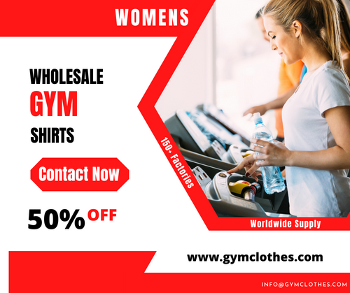 GymCloth's tweet photo. Get 50% OFF On Gym Wear Tshirt for Women Wholesale : https://t.co/NDHNNqMsLb

#wholesalegymshirtswomens #womenyogatshirtswholesale #womensportstshirtswholesale #womenworkouttshirtswholesale #womenactivetshirtswholesale #womendrifittshirtswholesale https://t.co/Oz5FJ1VyQB