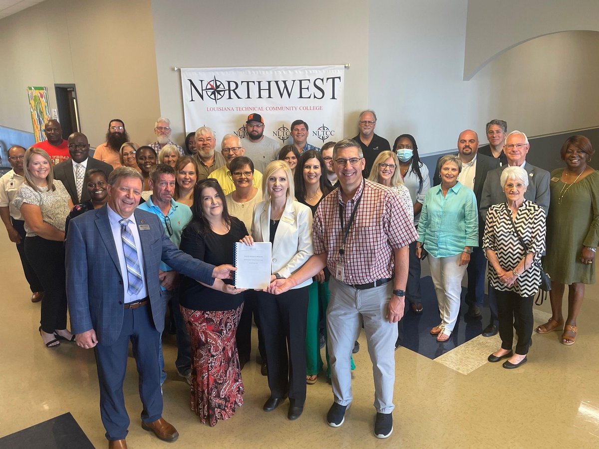 Three years in the making, we can finally say that we mailed off our application to The Southern Association of Colleges and Schools Commission on Colleges (SACSCOC) to become a fully accredited community college. <a href="/golctcs/">LCTCS</a> 
You can read more here - bit.ly/3zp18E8