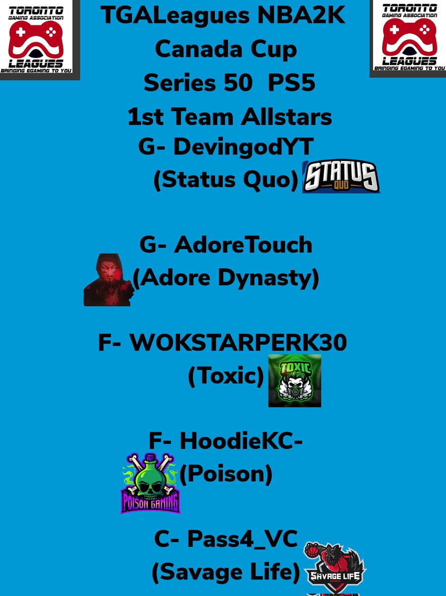 TGALeagues tweet media