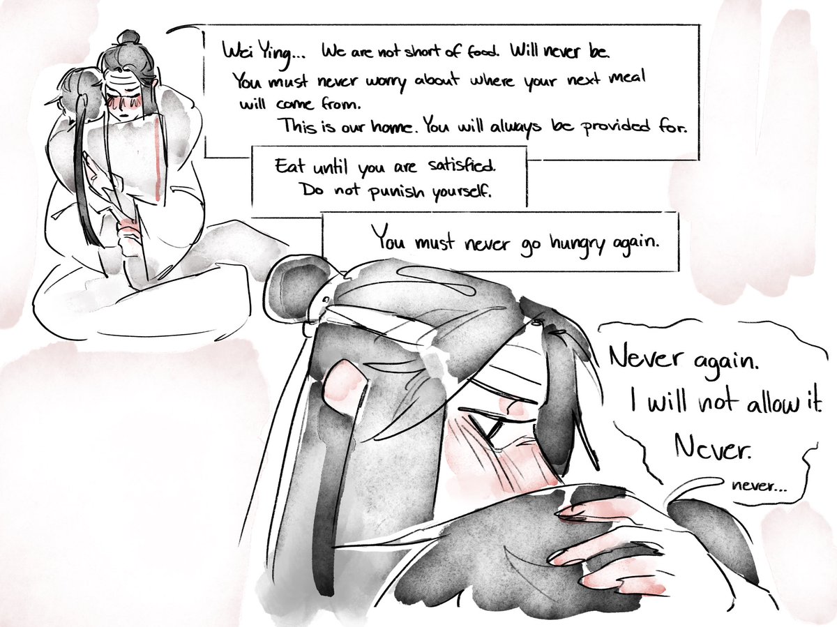 imi_mimimoo's tweet photo. Little warning for discussion of Wei Ying’s difficult relationship with food!

My little oinkly boinkly… 
#MDZS #WangXian #MoDaoZuShi https://t.co/JpM1n3cyND