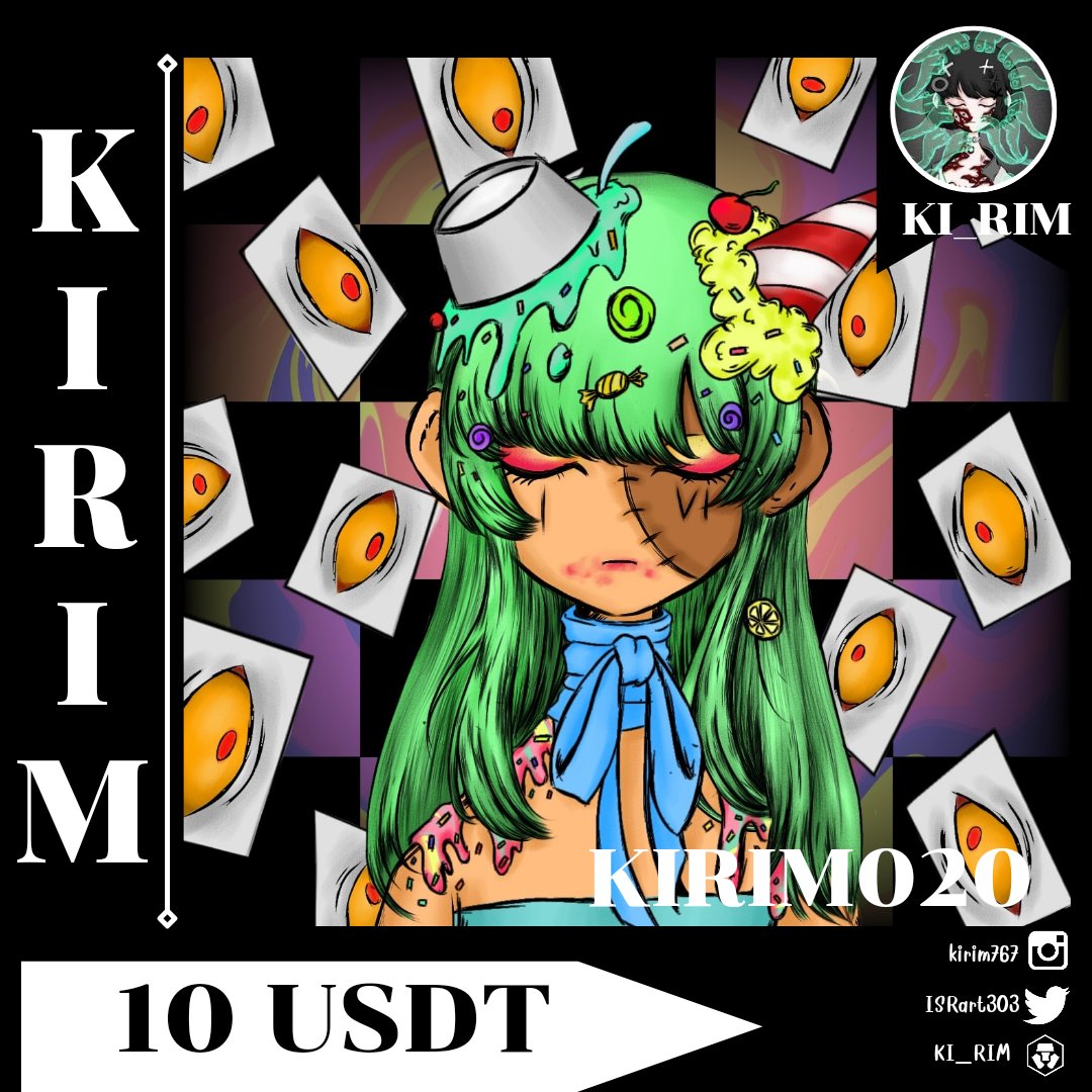 KIRIM
💲10 USD​
Meet KIRIM​, a new project that I want to present. Profile art pictures that will take you to various genres and quirky styles at
crypto.com/nft/collection…

 #nftcrypto #NFT #NFTCollectors #nftdrop #nftcommunity #nftart #NFTCommunity #CRO #crofam