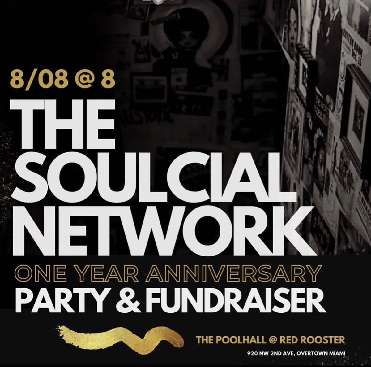 MsIngridB's tweet photo. #BSIDEALERT
Miami, FL
Monday August 8th
#@THESOULCIALNETWORK
One Year Anniversary Party
& Networking Fundraiser
Hosted By
@DWIGHTBULLARD @MISSOCONNOR @THENRYDRUMZ
Inside
@THEPOOLHALL_ROOSTER
DOORS OPEN @ 8PM
$8 - $808
@roosterovertown
LOG ONTO
https://t.co/AifeEmjpmr
FMI https://t.co/YarE0I1klQ