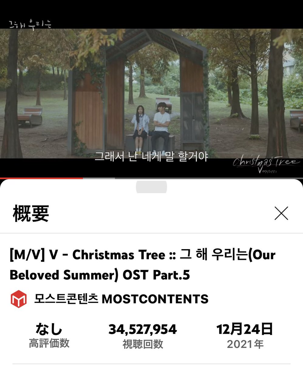 tae_kako_bts's tweet photo. @streamfortaejp テテの素敵な曲の応援
🎧YT
#V_ChristmasTree 🔜35.000.000
Winter Bear 🔜101.000.000
Sweet Night 🔜85.000.000
Singularity 🔜183.000.000
#INTHESOOPフレンドケーション
#FriendcationEp2
#V_ChristmasTree #V キムテヒョン https://t.co/NoBiath1qs