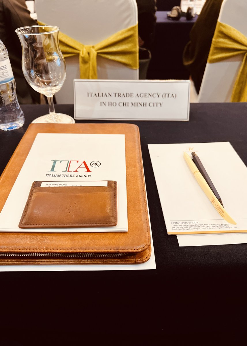 ITAHochiminh's tweet photo. Today 5th August 2022, The Italian Trade Agency (ICE/ITA) has the pleasure to participate in the Networking Program to connect Foreign Diplomats, Trade representatives, Trade promotion organizations with Ho Chi Minh City and Binh Duong Province.

#vietrade #ITA #ICE #trade https://t.co/QGMRtR5a1a