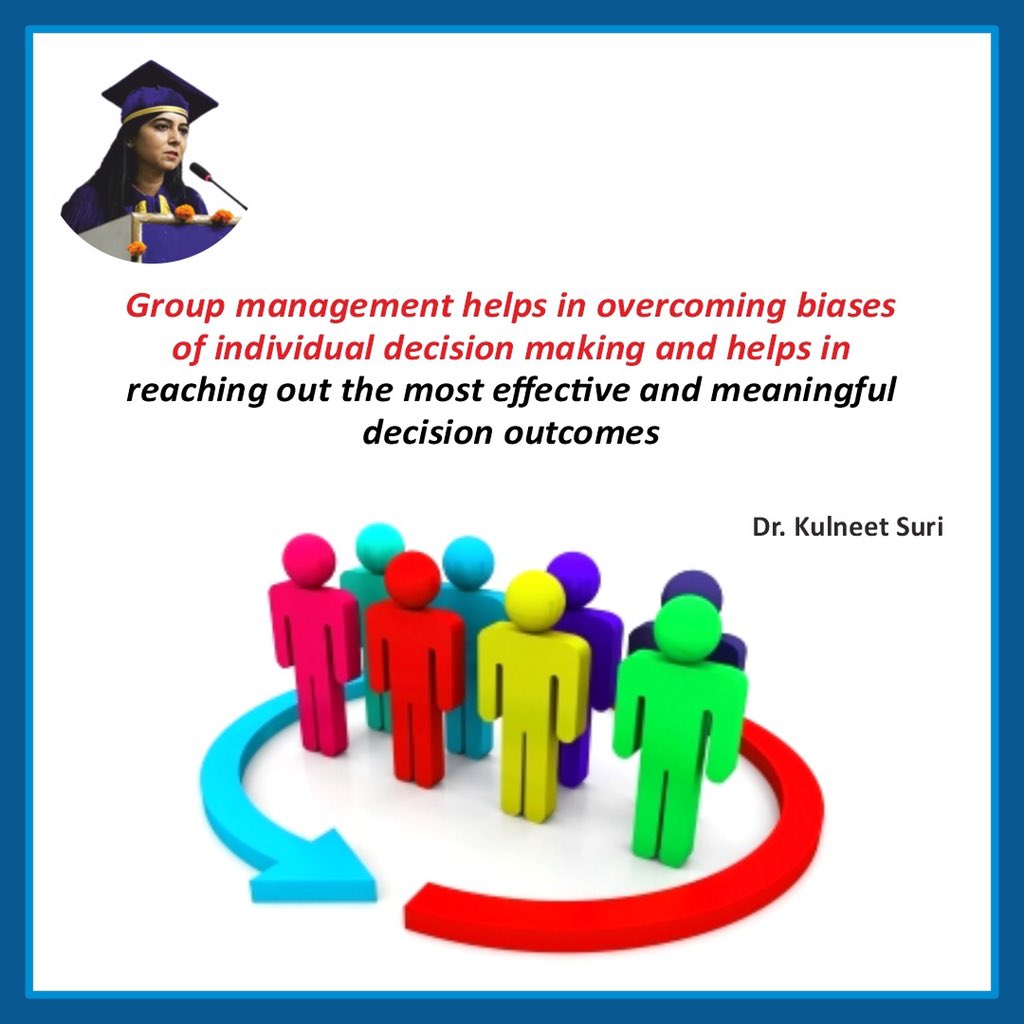 #groupmanagement #biases #decisionmaking #decisionoutcomes #drkulneetsuri