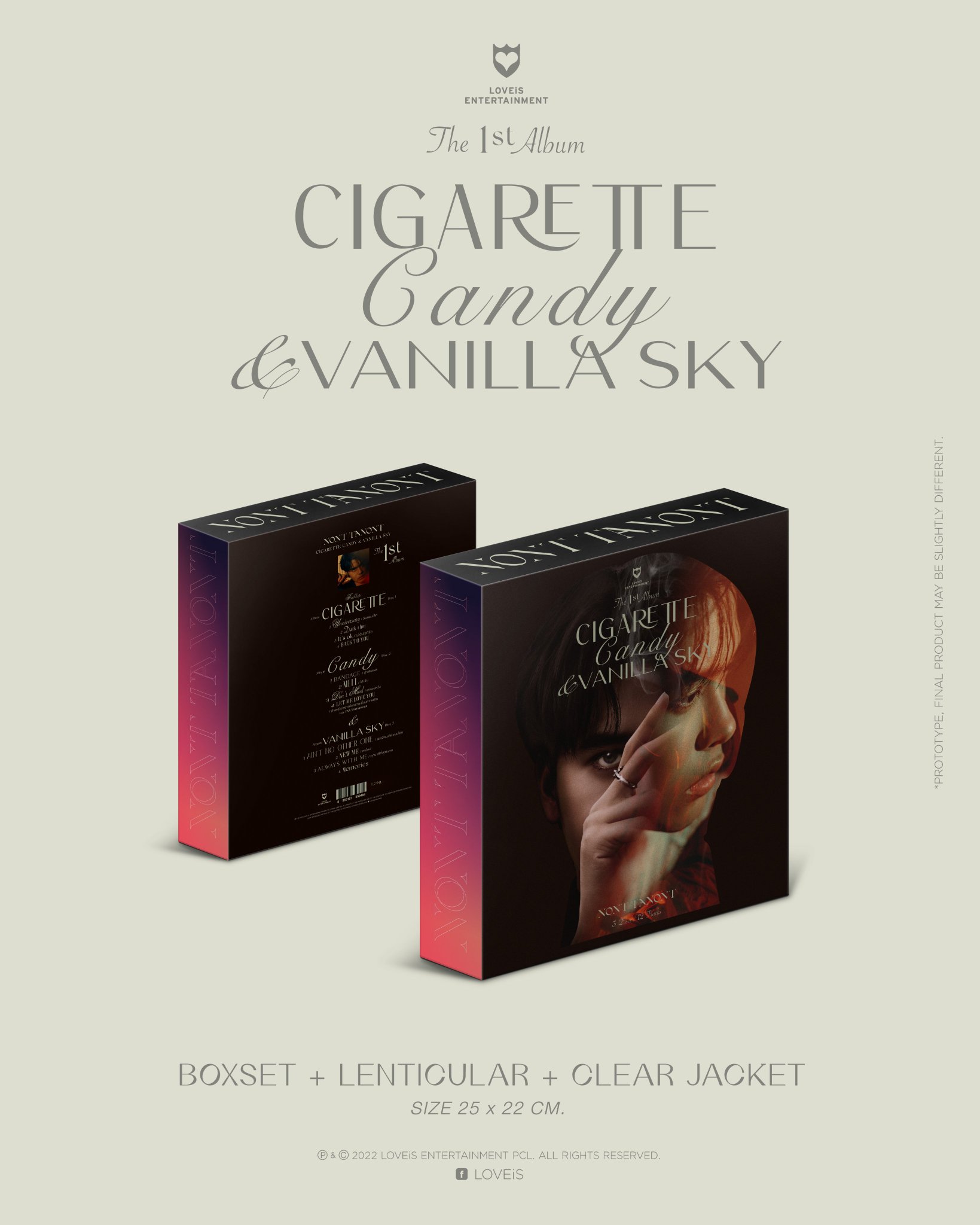 LOVEiS on Twitter "NONT TANONT THE 1ST ALBUM “Cigarette Candy