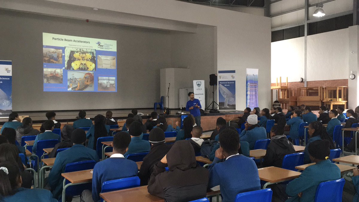 Radiobiology_iThembaLABS (@rithembalabs) on Twitter photo Sharing the stoke for accelerator based sciences at Apex high school 🥼🧑🚀💥#NSW2022 #SASciWeek #InspireANation #ILABSNSW <a href="/RIthembalabs/">Radiobiology_iThembaLABS</a> <a href="/iThembaLABSCape/">iThemba LABS</a> #radiationscience #acceleratorscience #nationalscienceweek <a href="/NRF_News/">National Research Foundation of South Africa</a> <a href="/NRF_SAASTA/">SAASTA</a> Sharing the stoke for accelerator based sciences at Apex high school 🥼🧑🚀💥#NSW2022 #SASciWeek #InspireANation #ILABSNSW <a href="/RIthembalabs/">Radiobiology_iThembaLABS</a> <a href="/iThembaLABSCape/">iThemba LABS</a> #radiationscience #acceleratorscience #nationalscienceweek <a href="/NRF_News/">National Research Foundation of South Africa</a> <a href="/NRF_SAASTA/">SAASTA</a>