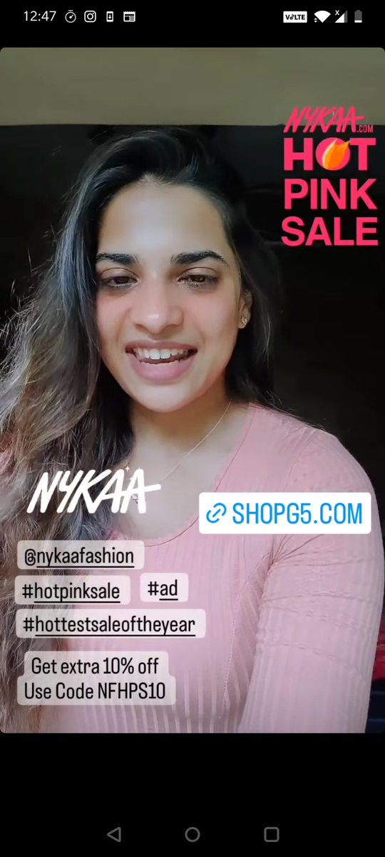 Spitfire08_09's tweet photo. @nykaafashion a cheap strategy to promote their sales via Instagram by promising influencers on giving coupons and at the end of the sale Ghosting the influencer #scam #InfluencerMarketing https://t.co/0kynjmItrt