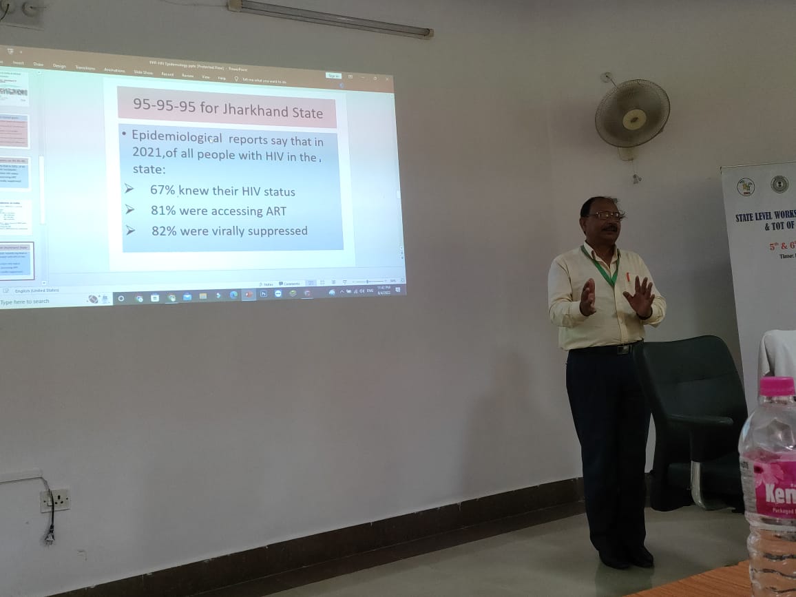 Jharkhand State AIDS Control Society (@jharkhandaids) on Twitter photo State level workshop on HIV/AIDS (NACP-V) & Tot of master trainers, Day 1
<a href="/NACOINDIA/">National AIDS Control Organisation</a>
#HarGharTiranga #hivawareness #jsacs State level workshop on HIV/AIDS (NACP-V) & Tot of master trainers, Day 1
<a href="/NACOINDIA/">National AIDS Control Organisation</a>
#HarGharTiranga #hivawareness #jsacs
