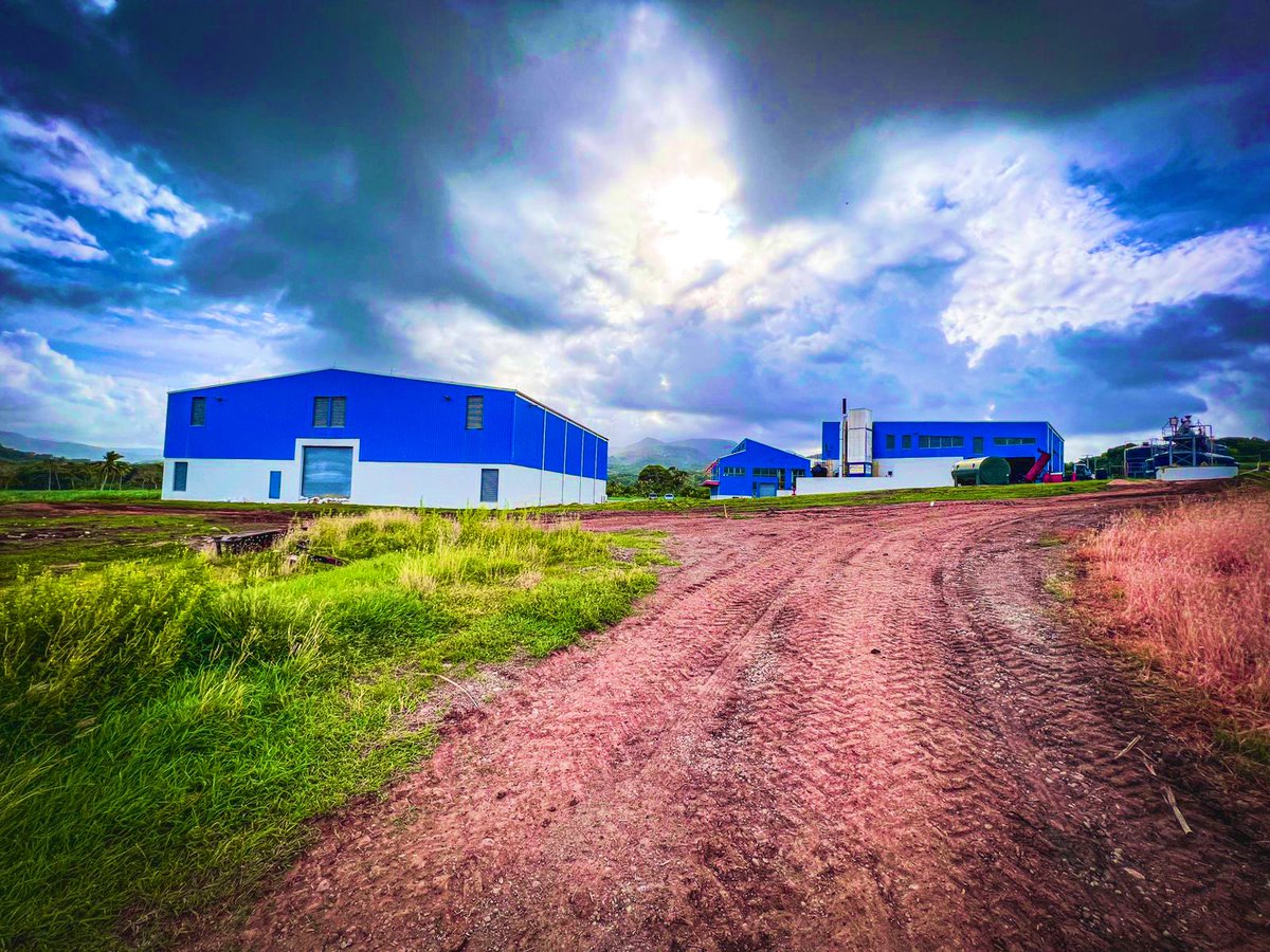 Rain clouds sit heavy above The Distillery