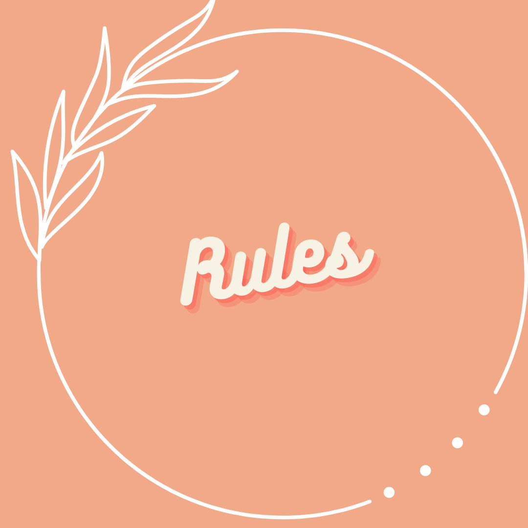 CRTSGDM's tweet photo. Rules https://t.co/APZmTxEL6A