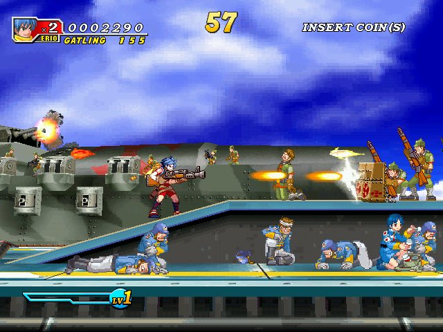 SirArturo3's tweet photo. ¿Cuál es la fusión de estilos más loca que os ha volado la cabeza? En mi caso #EccoTheDolphin y #MetalSlug en este loquísimo y frenético juego de #Sammy llamado #DolphinBlue. En serio, si no lo conocéis tenéis que darle un tiento pero ya mismo!
#Retrogames #PixelArt #arcade https://t.co/0Fd19a5ECO