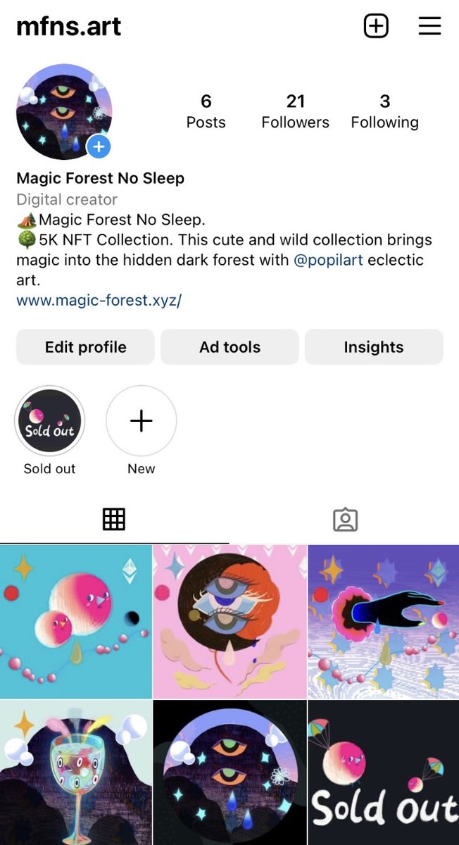 NoSleep_Art's tweet photo. Instagram #NFT Monsters - are you ready? 5 of the 6 #MagicForest monsters revealed. Come to IG for the first look at our final monster!๐๐ช๐ฒ๐น #nosleep #FuzzyBean #MoonHill #MagicHand #LittleHawkeye #HolyGhost #???
https://t.co/QRtqL84ujP https://t.co/9y3IeZhhva