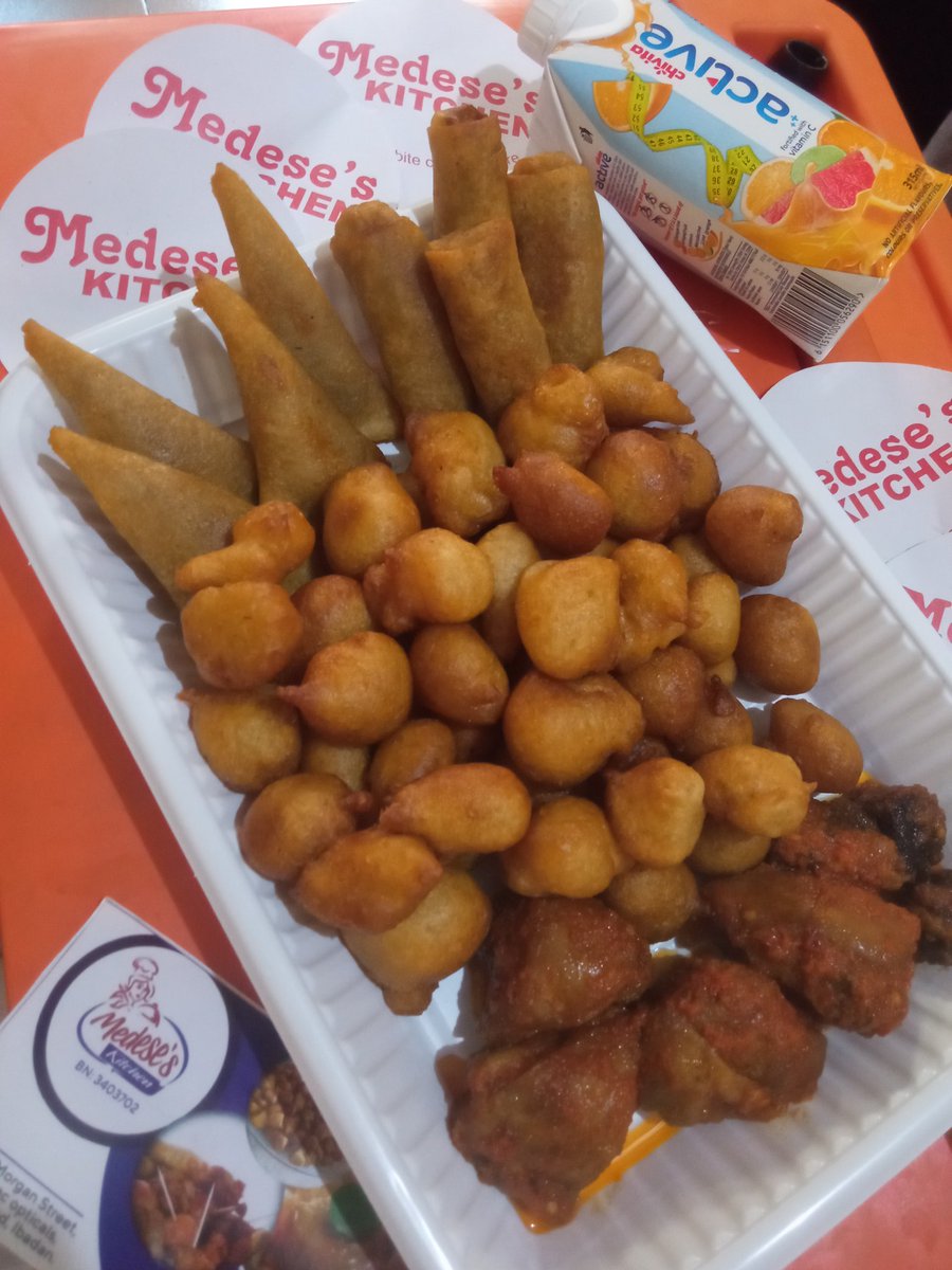 Ibadan Finger Foods Plug Medese's Kitchen on Twitter "A tray of