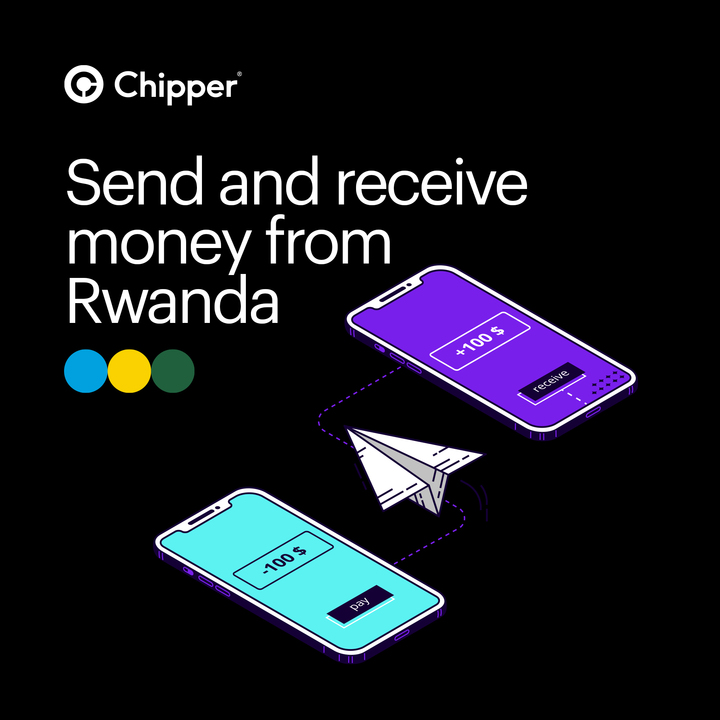 chippercashapp's tweet photo. Now you can send and receive money from Rwanda, the fast, free and easy way. Download Chipper Cash to get started today!  #Rwanda #Moveyourmoneyfreely https://t.co/jYoJlhM5Yl