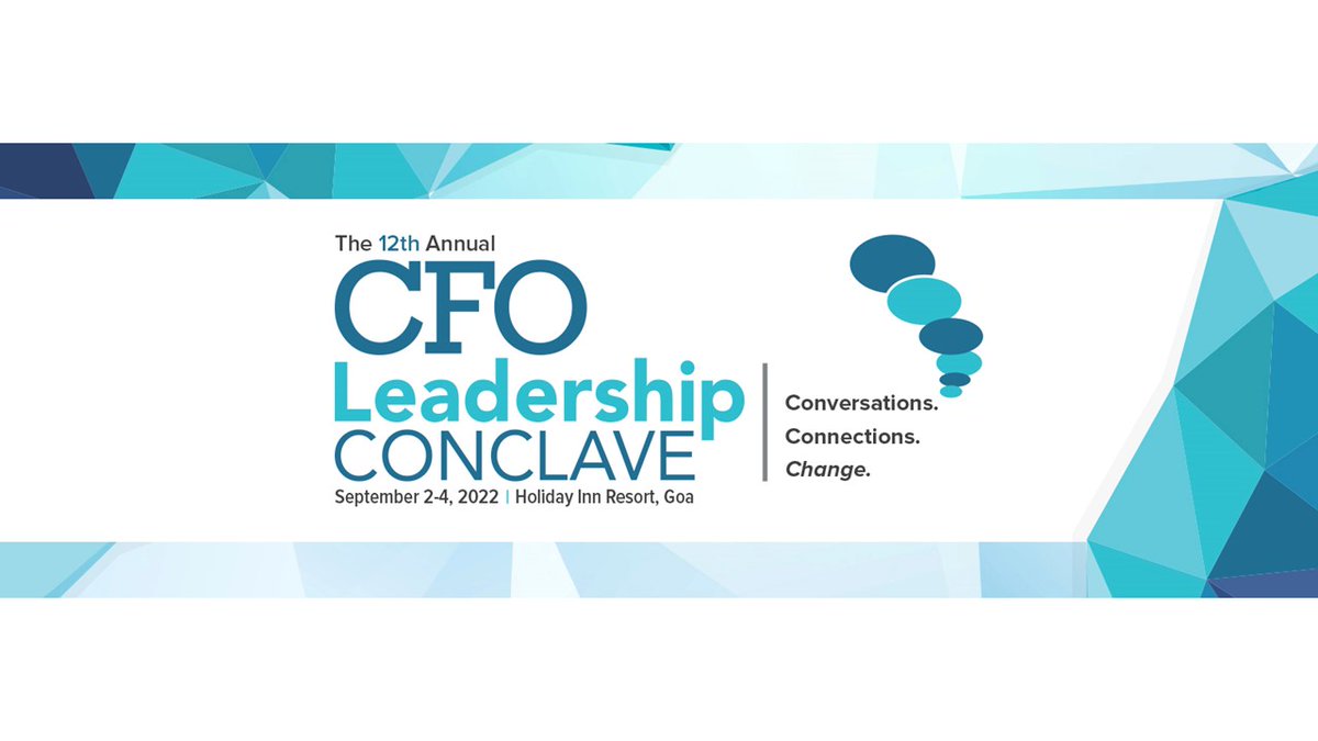 CFO_India's tweet photo. Experience three days of transformation!
Join the 12th Annual CFO Leadership Conclave 2022!
Please click here https://t.co/5mjkMI1MLT to register now!
#CFOIndiaLeadershipConclave #AnnualLeadershipConclave #Conclave2022 #CFOConclave #CFOs #business #finance #leadership https://t.co/Yp1xZYyCb4