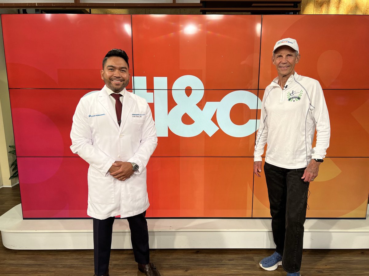 PineraMD's tweet photo. On live TV talking about the benefits of exercise and KP’s Corporate Run Walk and Roll 9/1/2022 7pm @piedmontpark  I hope to see you there! https://t.co/V41OjH24ZM @KPGeorgia  @TSPMG @atlandco @kprunwalkroll #doctor #physician #fitness #5k https://t.co/1MWcCTv3Ux