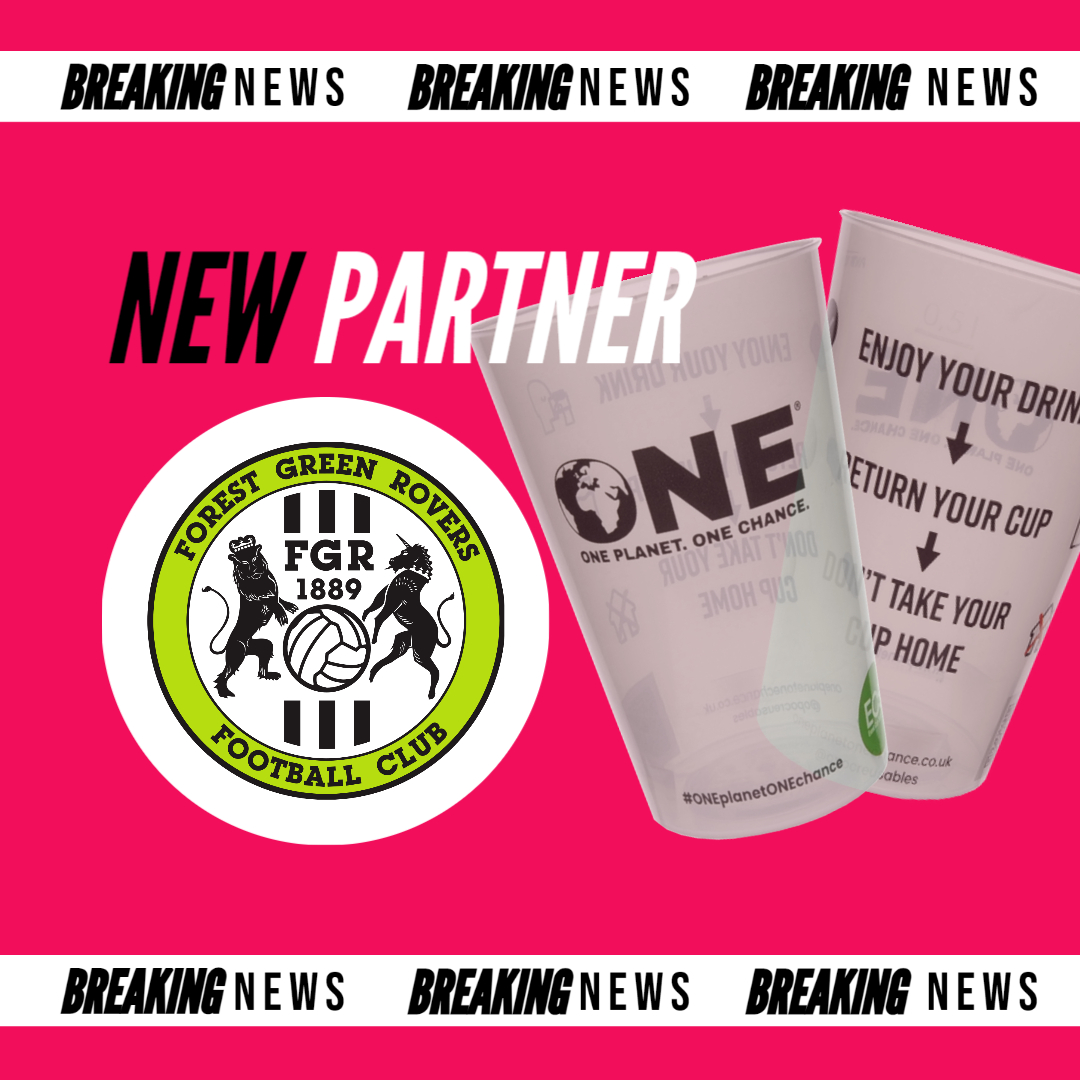 OPOCreusables's tweet photo. We're delighted to welcome sustainability-pioneers Forest Green Rovers FC to the ONE Planet ONE Chance family. Good luck this season, everyone!

@FGRFC_Official 
#wearefgr #efl #facup #footballleague #ONEPlanetONEChance #weareone #eventcup #reusablecup  #ONEcup #sustainable https://t.co/MySzThGzgV