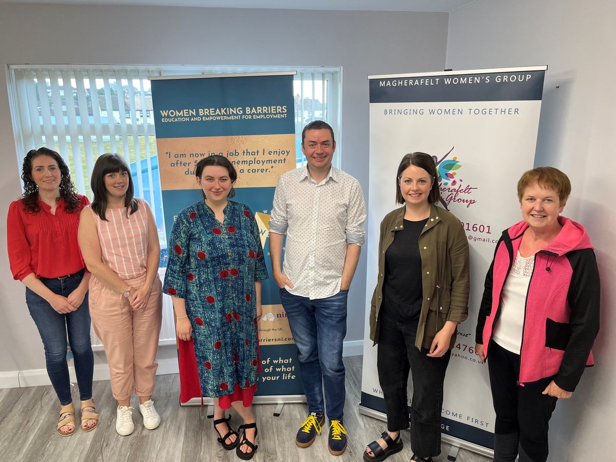 BarriersNi's tweet photo. Thank you to John Ferris, the Entrepreneur Development Manager from @UlsterBank, who came to Magherafelt Women's Group to talk about starting up your own business. Such valuable advice and connections made. Watch this space....
@nirwnnews @NIOgov #CommunityRenewal https://t.co/8UCWsU9oVI