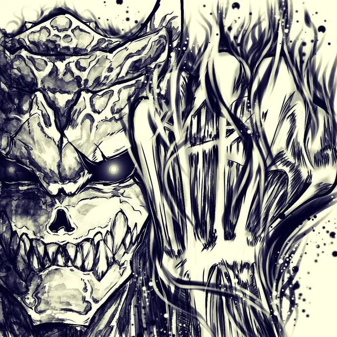 #怪獣8号 
アニメ化おめでとうございます!
好きな漫画なんで楽しみ🌻

#KaijuNo8
#イラスト好きな人と繋がりたい
#絵描きさんと繫がりたい https://t.co/vv73caMCn1 