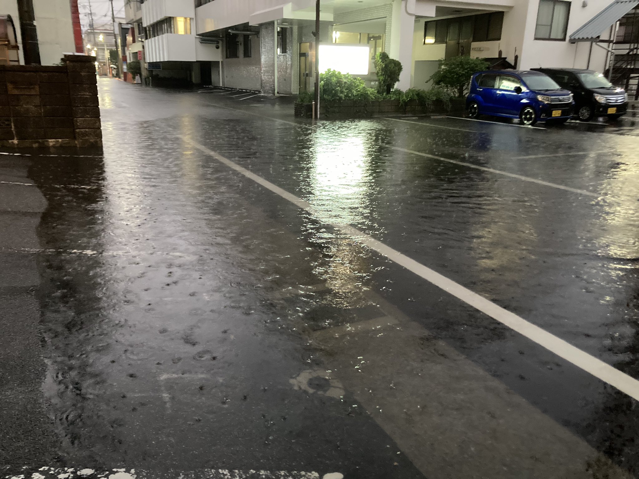 ボク シゲちゃん 大雨で道路冠水通行止め T Co Qnvbepgjky Twitter