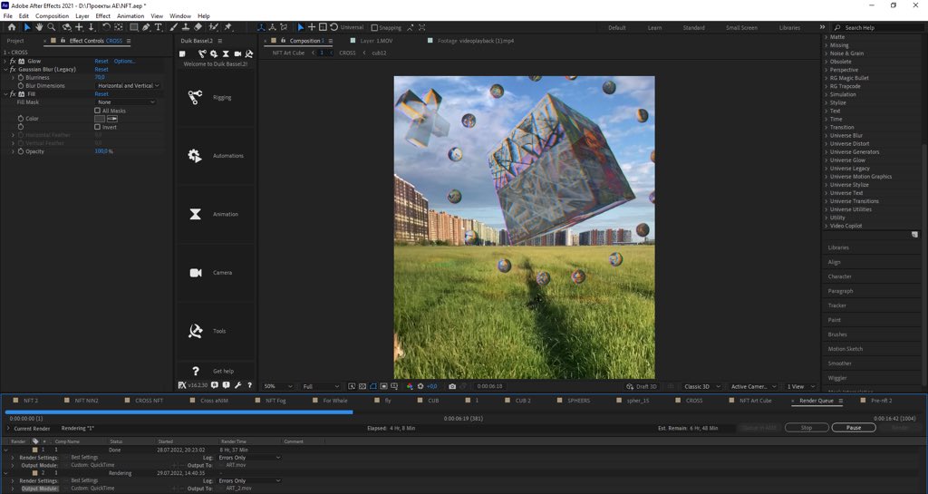 foxvegan's tweet photo. Render 🖤
Art Cube + Art Spheres + Art Cross
And my cute dogs 
Four hours have passed, six more to go 💥

#wip https://t.co/7DA0NXyOK8