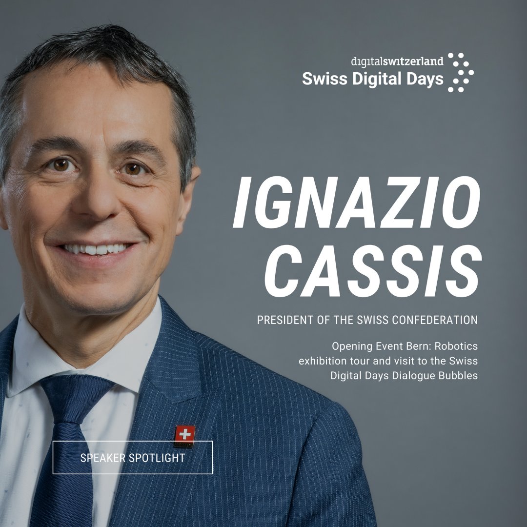 Swiss Digital Days is one month away! ⚡️Check out the full programme here ➜ hubs.ly/Q01jj_BQ0 Stay in the loop with new events &amp; subscribe to our newsletter ➜ hubs.ly/Q01jk1Zg0 #digitaldays