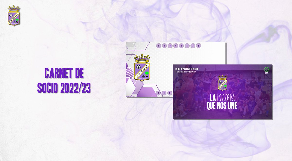 🪪| Carnet de socio 2022/23

‼️ Ya puedes renovar tu carnet o hacerte socio del Bece ‼️

Puedes hacerlo en el partido de mañana, en la entrada del campo.

#VamosBece 💜 #LaMagiaQueNosUne 🪄