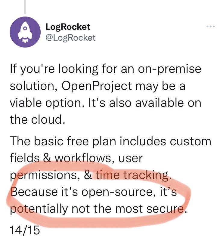 mhstrkmp's tweet photo. @LogRocket Hey I’m usually a big fan of your articles and podcast but what was going on in your mind writing this? https://t.co/p4mi3XPSub