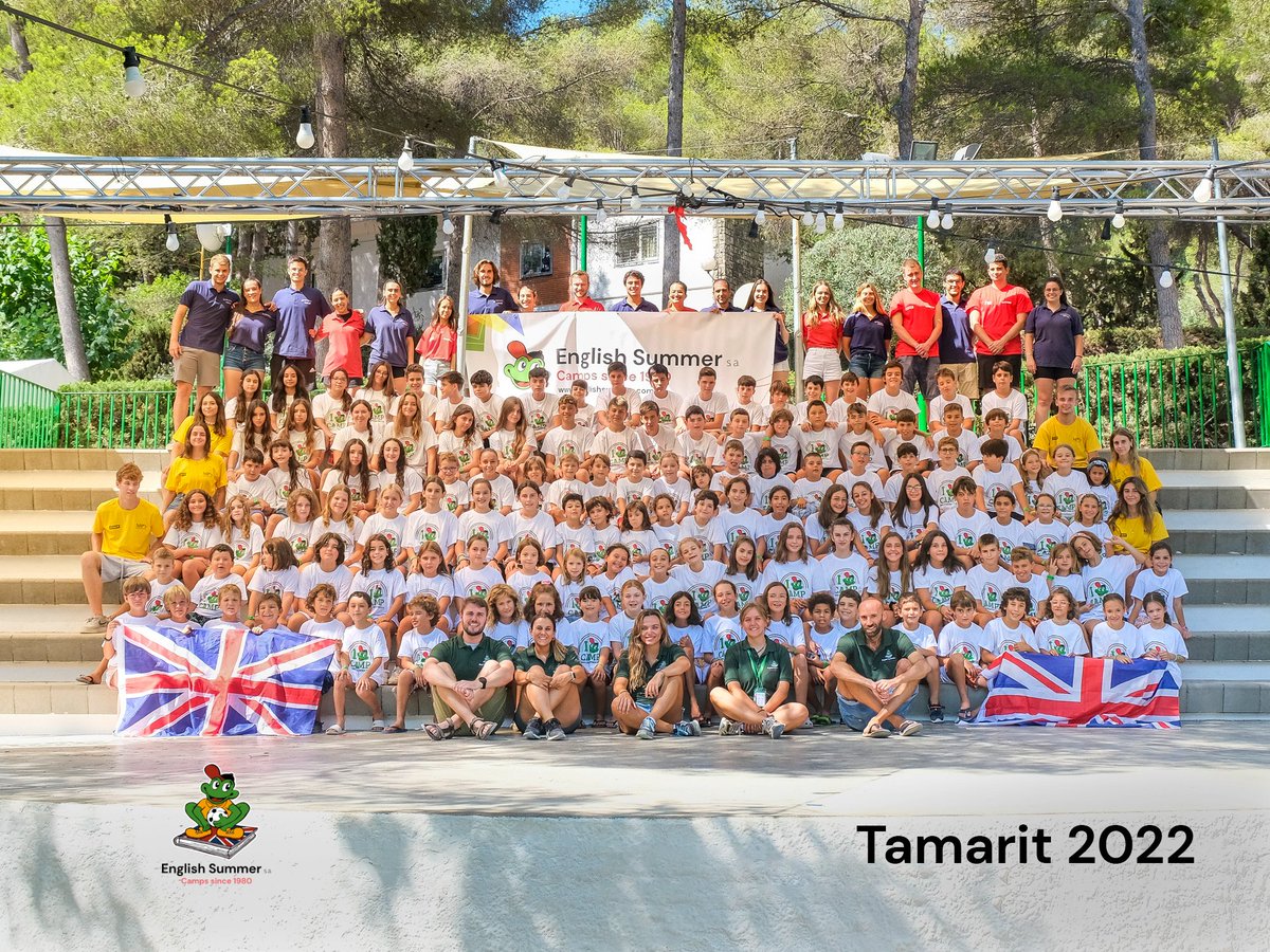EnglishSummerSA's tweet photo. Today we say goodbye to our #week6 students at #FincaLaCapella #FincaPrades &amp; #FincaTamarit 
Thank you!!!🐸 
We are now ready to welcome the Teenagers💥 https://t.co/nhIKWeRsP1