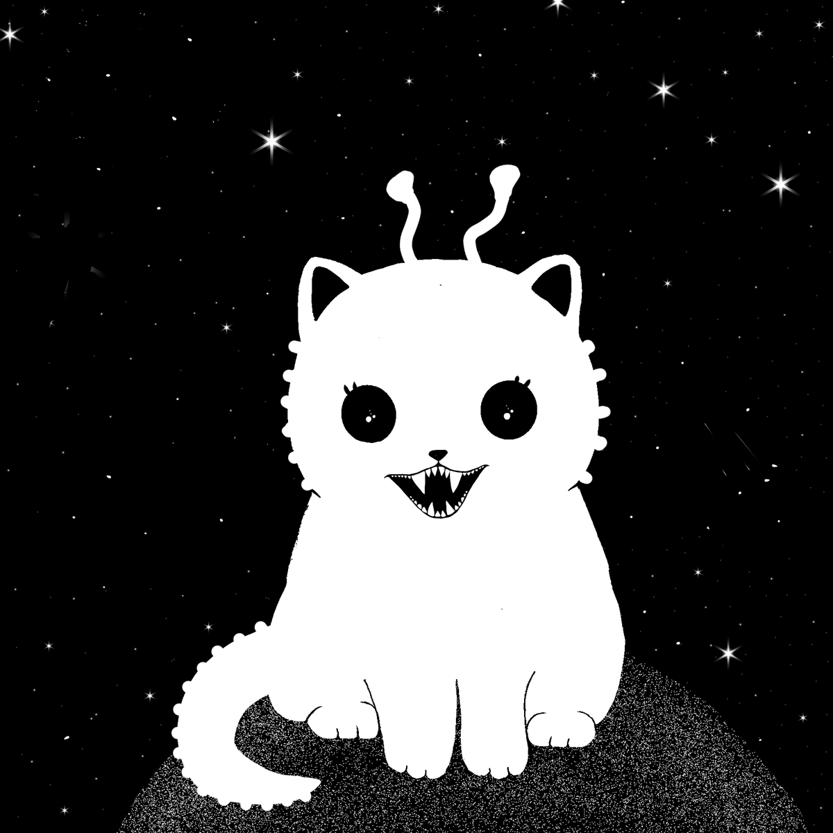 A little space kitten ♥️🐈‍⬛
#nft #NFTCommmunity #NFTsales 
#nftarti̇st #cat #space #spacecat
opensea.io/assets/matic/0… через <a href="/opensea/">OpenSea</a>