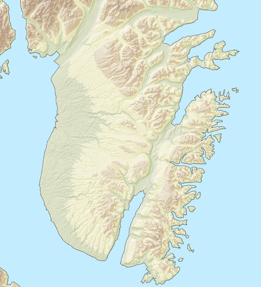 laura_gerrish's tweet photo. I'm currently updating @BAS_News's published Arctic map and I'm using the fairly new @CopernicusEU GLO-90 #DEM to update the elevation data, and isn't it just beautiful😍 I love working with DEMs and even without any other datasets, these quick screenshots show so much! https://t.co/LOGTsNLNVD