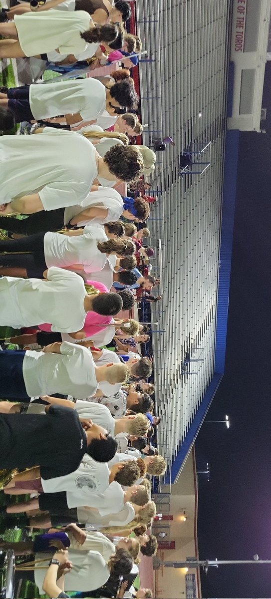 MVToroBand's tweet photo. IT'S GOOD TO BE BACK.
I hope everyone had a good first day.
The marching band is still hard at work to provide great music and entertainment https://t.co/1J2UV17CRh