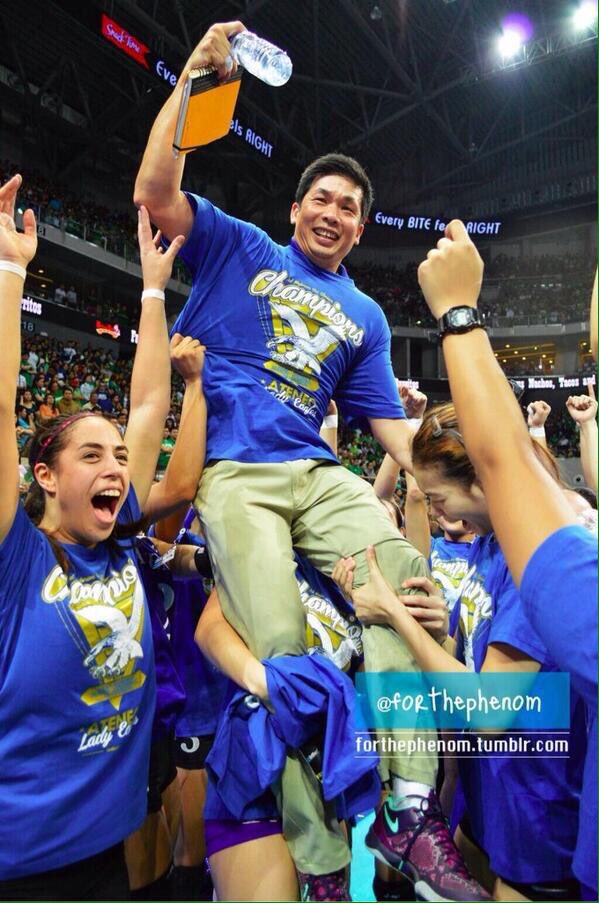 ateneous's tweet photo. happiest birthday to the man behind the success of season 76-80 awvt, coach tai bundit! 🎉 https://t.co/XeVmjyR7Yi