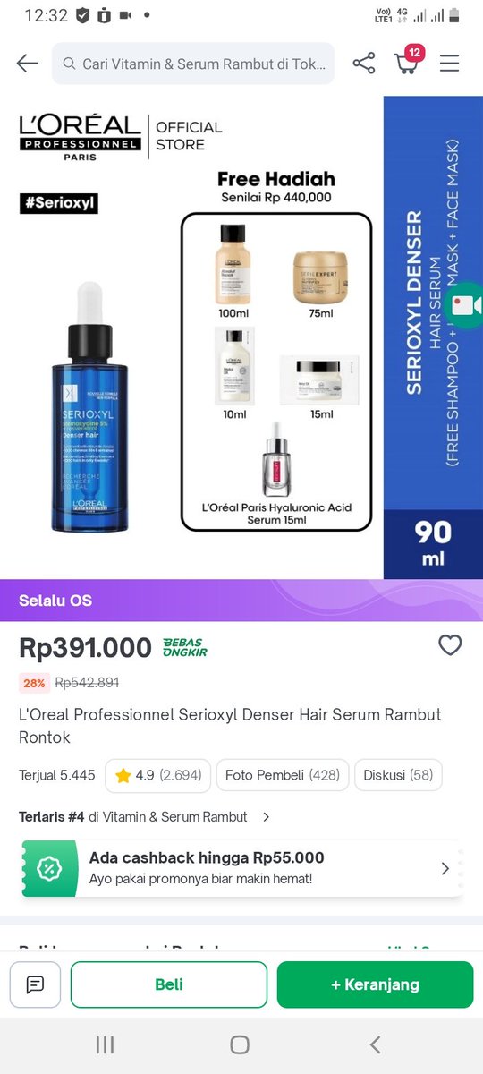 Dlovinda53's tweet photo. Loreal hair serum

https://t.co/ndOA5Cj6h0 https://t.co/c9e6dGzaRM