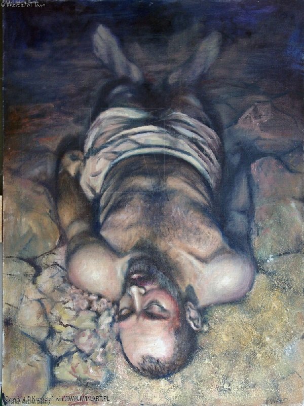krzysztof_iwin's tweet photo. Krzysztof Iwin – „Portret Roberta Darvela” olej płótno 75x100cm (2000) https://t.co/f1bTYbs0XT #75cm #100cm #2000r #brązy #błękity #fiolety #szarości #turkusy #zielenie #art #painting #Iwin #KrzysztofIwin #obrazy #galeria #mal ... https://t.co/1H0jvIPCb6