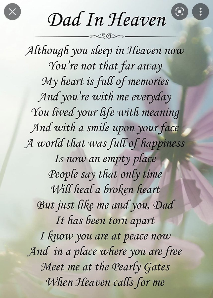 For my Father