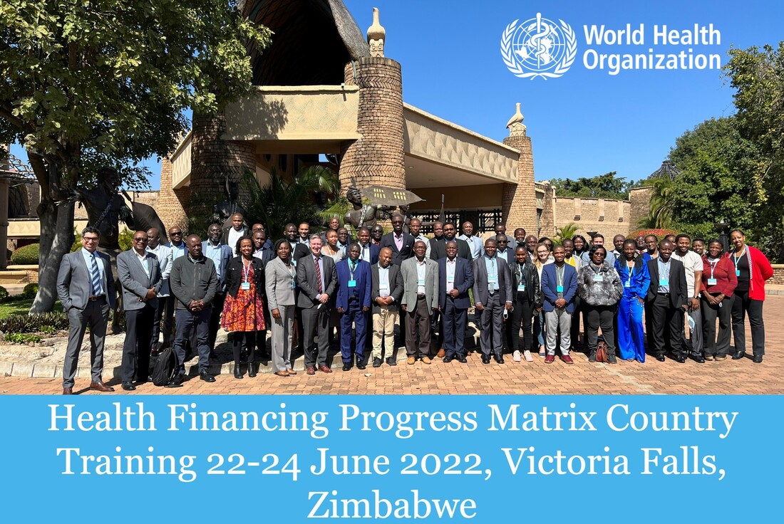 P4HNetwork's tweet photo. New Blog summarizes key messages from recently convened workshop by @WHO on the Health Financing Progress Matrix #HFPM in Victoria Falls, Zimbabwe🇿🇼 in June 2022 - Authored by  @DrNyawira and published in https://t.co/frEi1TvkeM
#Blog #P4HNetwork #HFPM https://t.co/H6S6ylg3Mk