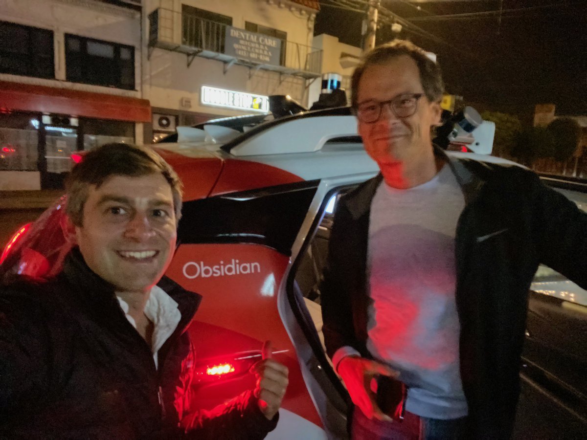 cooperativeguy's tweet image. @billyriggs and I took our first real driverless rides with commercially deployed vehicles on public roads in SF, by @Cruise (not with @poppytheav, but with friends😉). Transformational milestone in my opinion! DM me for insights or discussion @MAPtm 
linkedin.com/feed/update/ur…