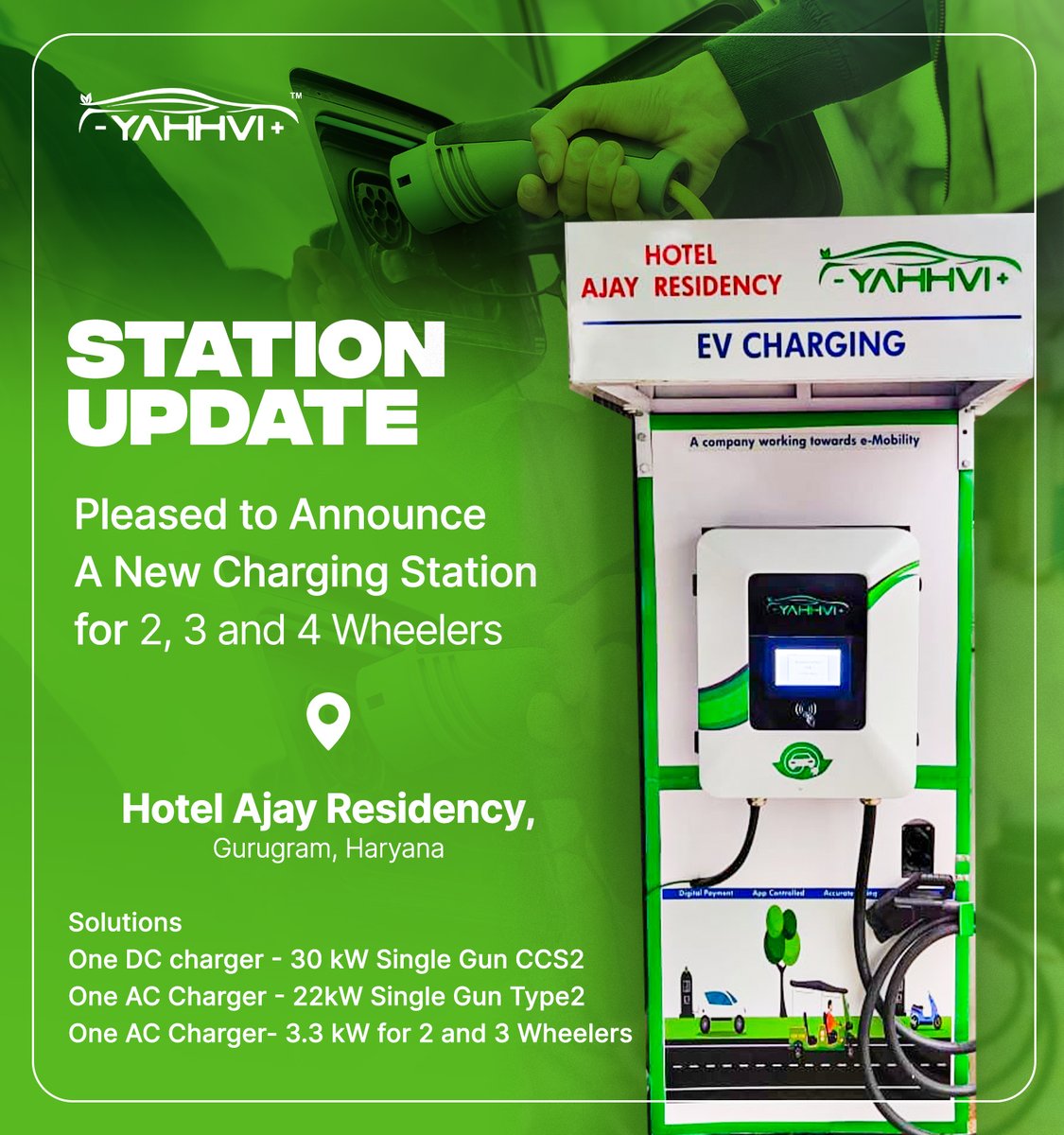 Yahhvi - EV Charging tweet media